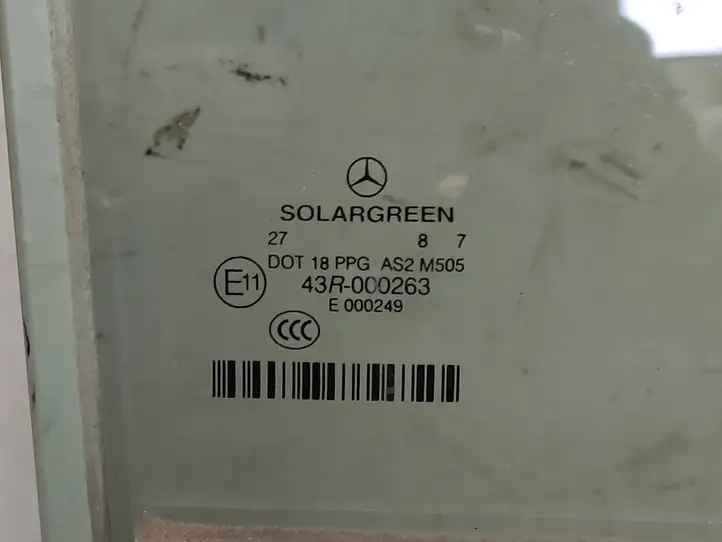 Mercedes-Benz S W221 (2005 - 2013) 43R000263 Стекло задней двери — фото 2
