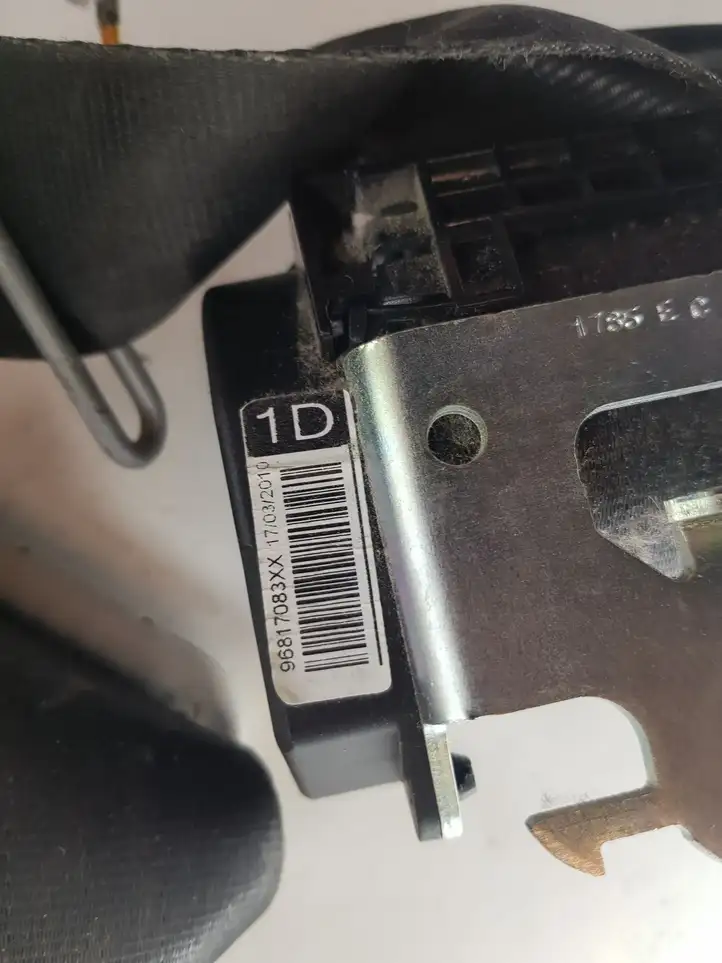 Citroen C3 Picasso (2010 - 2017) 96817083XX Передний ремень безопасности — фото 4