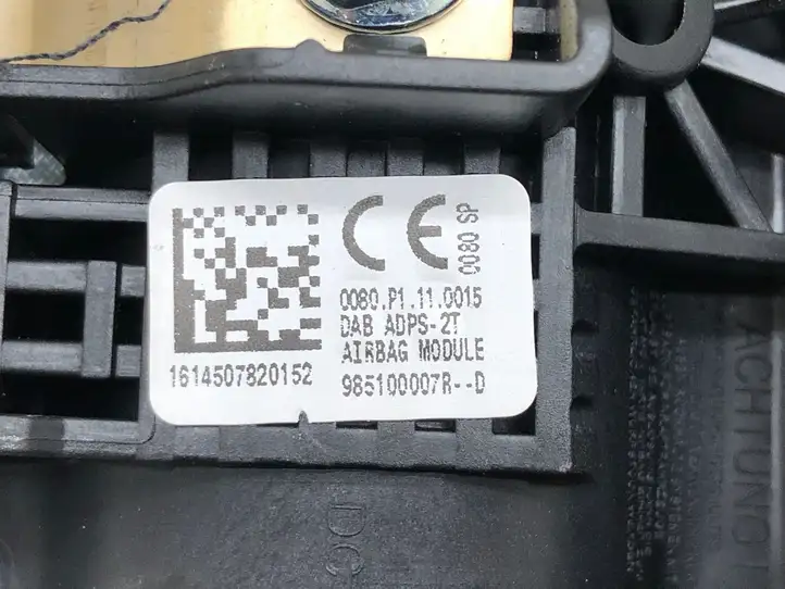 Renault Megane III (2009 - 2016) 985100007R Подушка безопасности руля — фото 2
