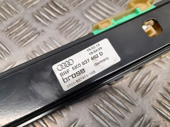 Audi A4 S4 B8 8K (2011 - 2015) 8K0837462D Стеклоподъемник передней двери (без мотора) — фото 2