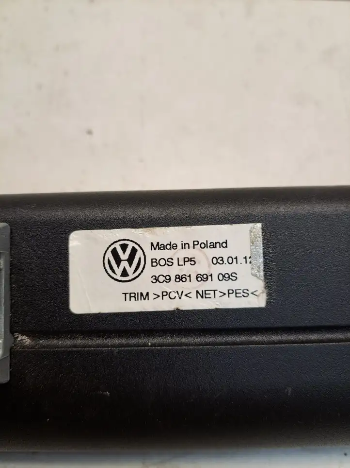 Volkswagen PASSAT B7 (2011 - 2014) 3C986169109S Панель багажника — фото 5