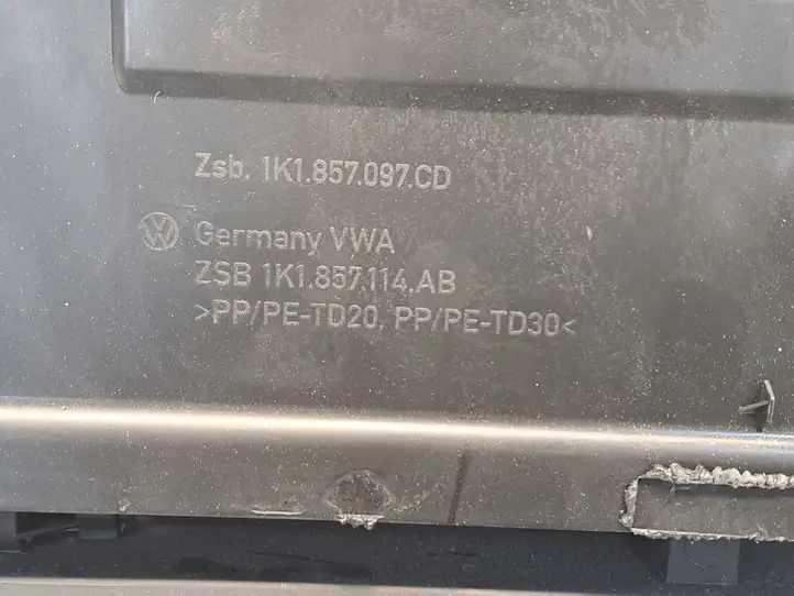 Volkswagen Golf VI (2009 - 2013) 1K1857290E Бардачок в сборе — фото 3