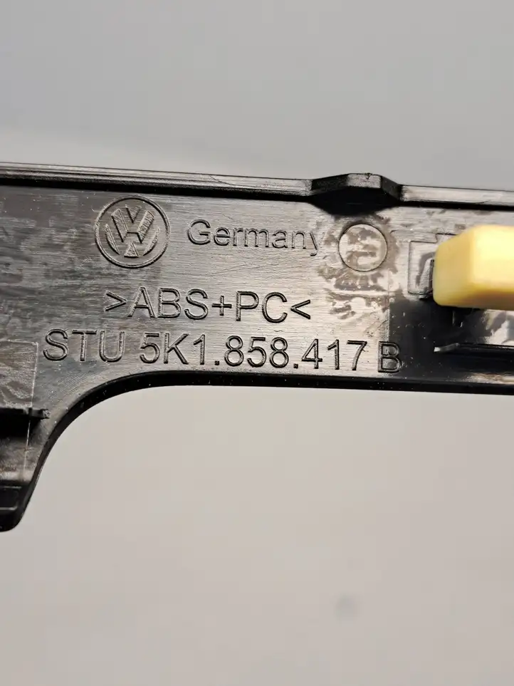 Volkswagen Golf VI (2009 - 2013) 5K1858417B Декоративная планка — фото 6
