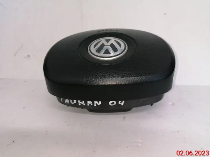 Volkswagen Touran I (2003 - 2010) 1T0880201 Подушка безопасности руля — фото 3