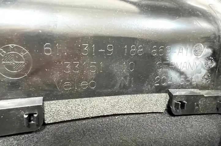 BMW 5 F10 F11 (2009 - 2016) 61319188869 Обшивка рулевой колонки — фото 8