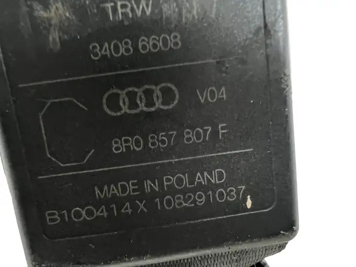 Audi Q5 SQ5 (2008 - 2012) 34083294C Центральный ремень безопасности — фото 9