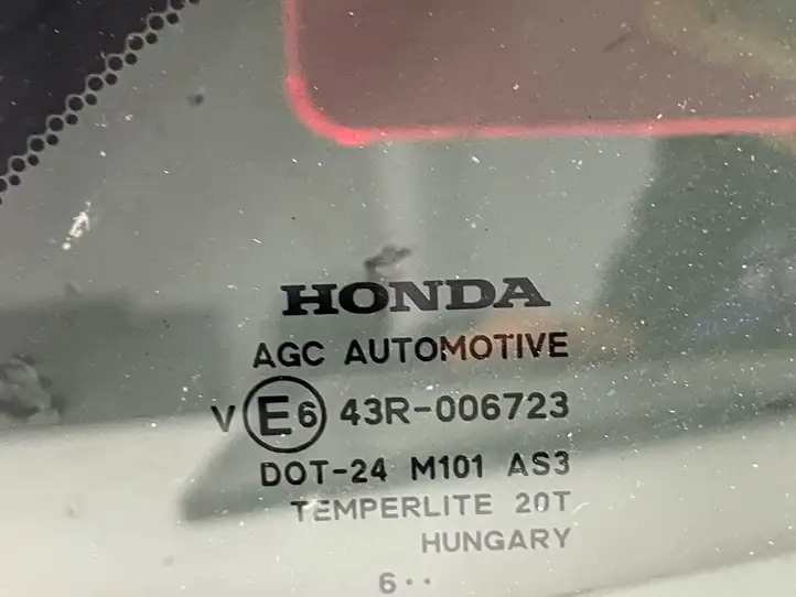 Honda CR-V (2006 - 2009) DOT24M101AS3 Заднее боковое стекло — фото 3