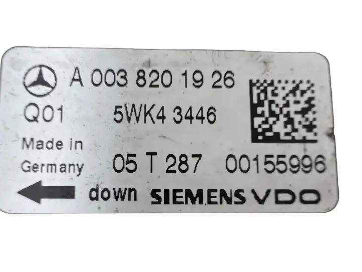 Mercedes-Benz S W221 (2005 - 2013) A0038201926 Датчик удара SRS — фото 5