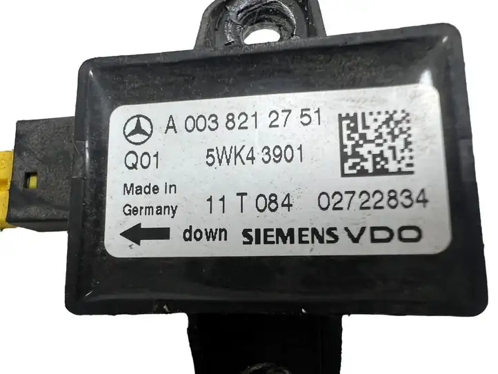 Mercedes-Benz S W221 (2005 - 2013) A0038212751 Датчик удара SRS — фото 4