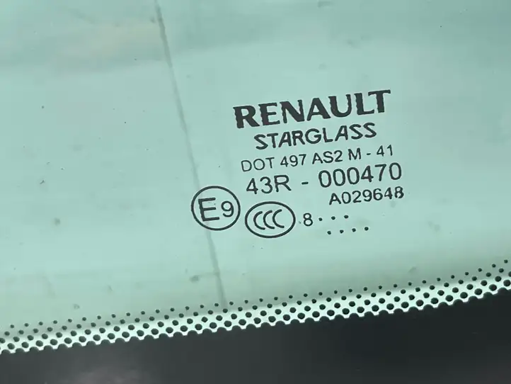 Renault Laguna III (2007 - 2015) DOT497AS2M41 Заднее боковое стекло — фото 2