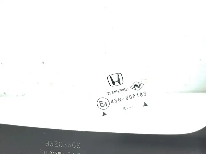 Honda Jazz (2008 - 2014) 43R000183 Заднее боковое стекло — фото 3