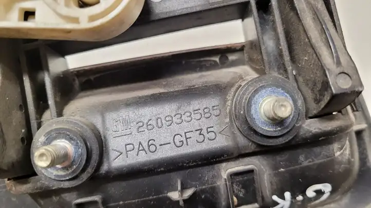 Opel Zafira B (2003 - 2006) 260933585 Наружная ручка задней двери — фото 3
