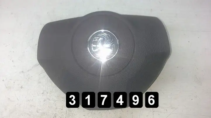 Opel Astra H (2004 - 2009) 498997212 Подушка безопасности руля — фото 1