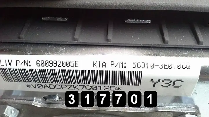 Kia Sorento (2002 - 2006) 569103E010CQ Подушка безопасности руля — фото 4