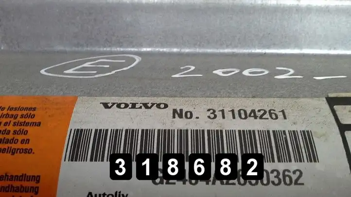 Volvo S80 (1998 - 2004) 31104261 Подушка безопасности пассажира — фото 4