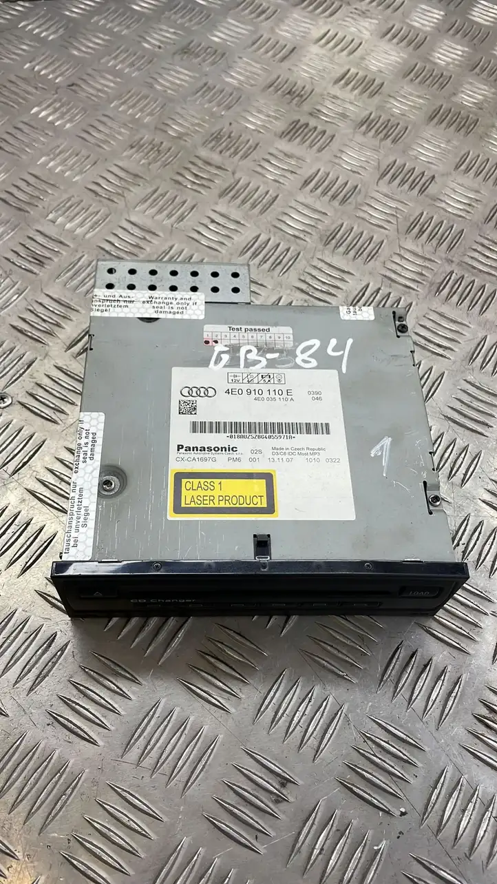 Audi A6 S6 C6 4F (2008 - 2011) 4E0910110E CD/DVD чейнджер — фото 4