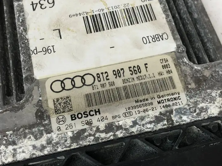 Audi RS5 (2010 - 2015) 8T2907560F Блок управления двигателем (ЭБУ) — фото 2
