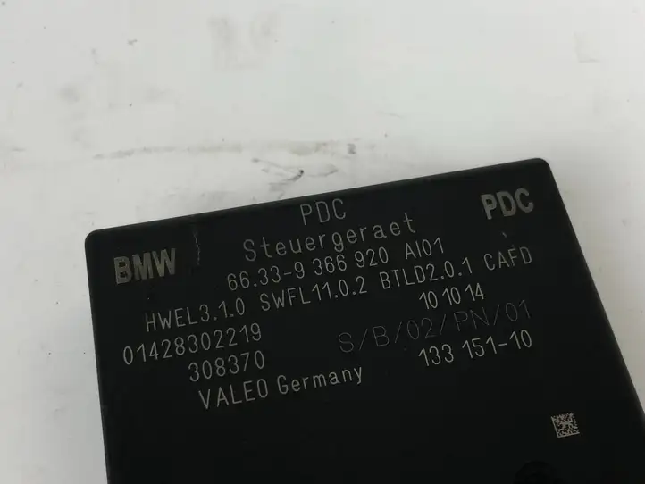BMW X4 F26 (2014 - 2017) 9366920 Блок управления парктрониками — фото 2