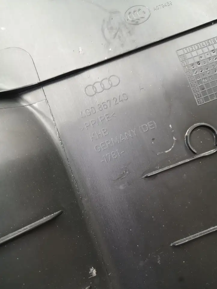 Audi A6 C7 (2014 - 2018) 4G0867240 Нижняя обшивка стойки B — фото 3