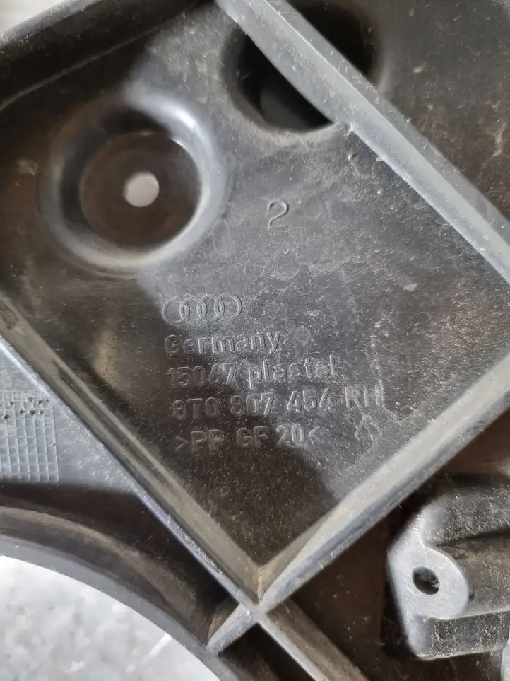 Audi A5 8T 8F (2007 - 2011) 8T0807454 Кронштейн заднего бампера — фото 3