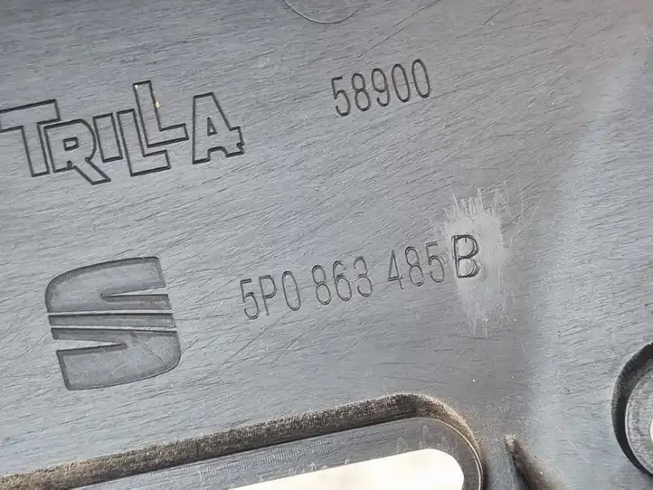 Seat Altea (2004 - 2009) 5P0863485B Внутренняя отделка заднего порога — фото 2