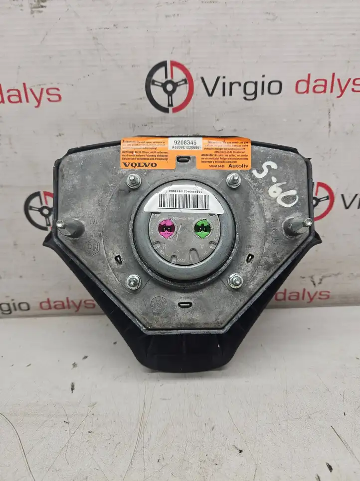 Volvo S60 (2000 - 2004) 570606400 Подушка безопасности руля — фото 2