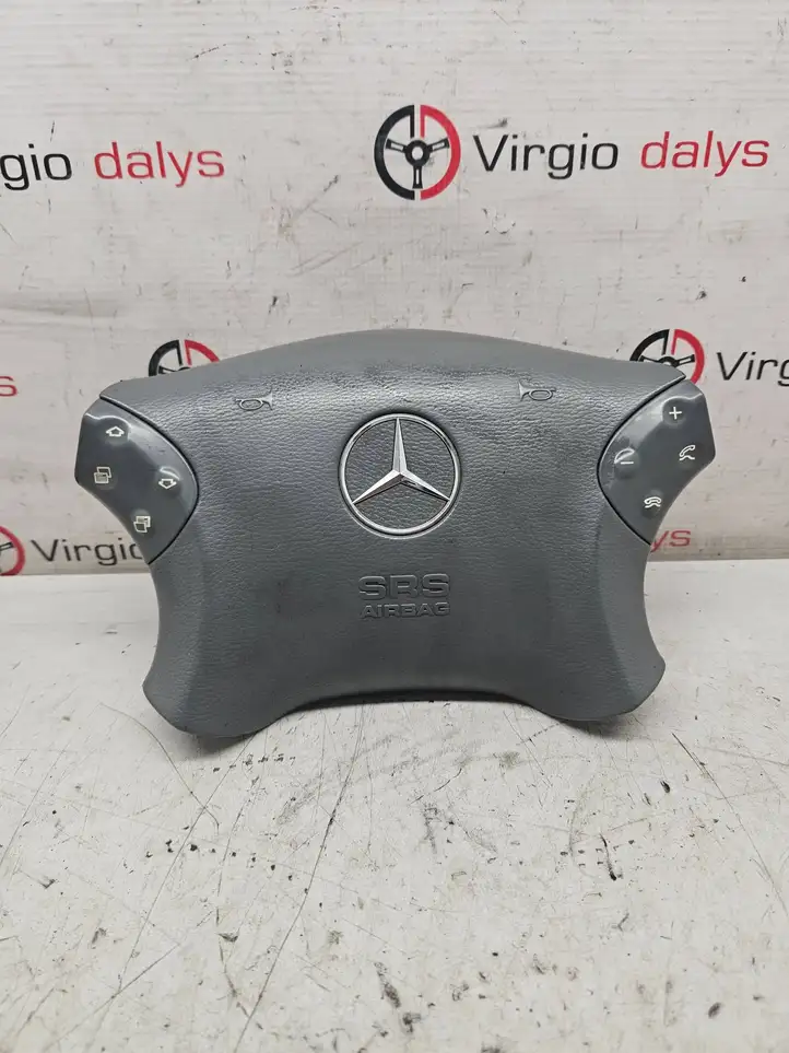 Mercedes-Benz C W203 (2000 - 2007) 1616399920 Подушка безопасности руля — фото 1