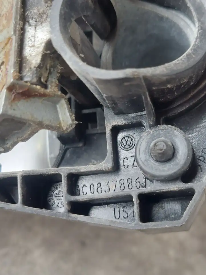 Volkswagen PASSAT B6 (2005 - 2010) 3C0837886J Наружная ручка задней двери — фото 3