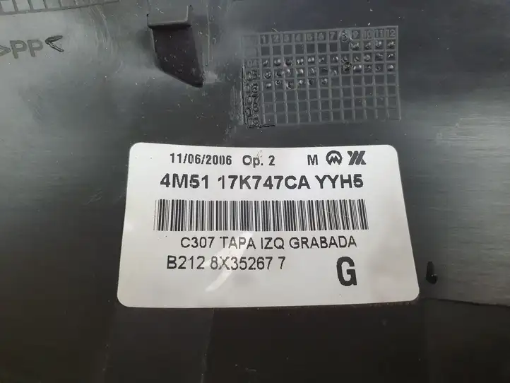 Ford Focus (2005 - 2008) 212835267 Пластиковая отделка зеркала — фото 5
