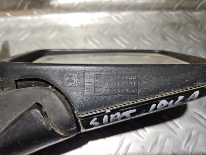 Seat Ibiza II (6k) (1999 - 2002) 0217430 Боковое зеркало механическое — фото 1