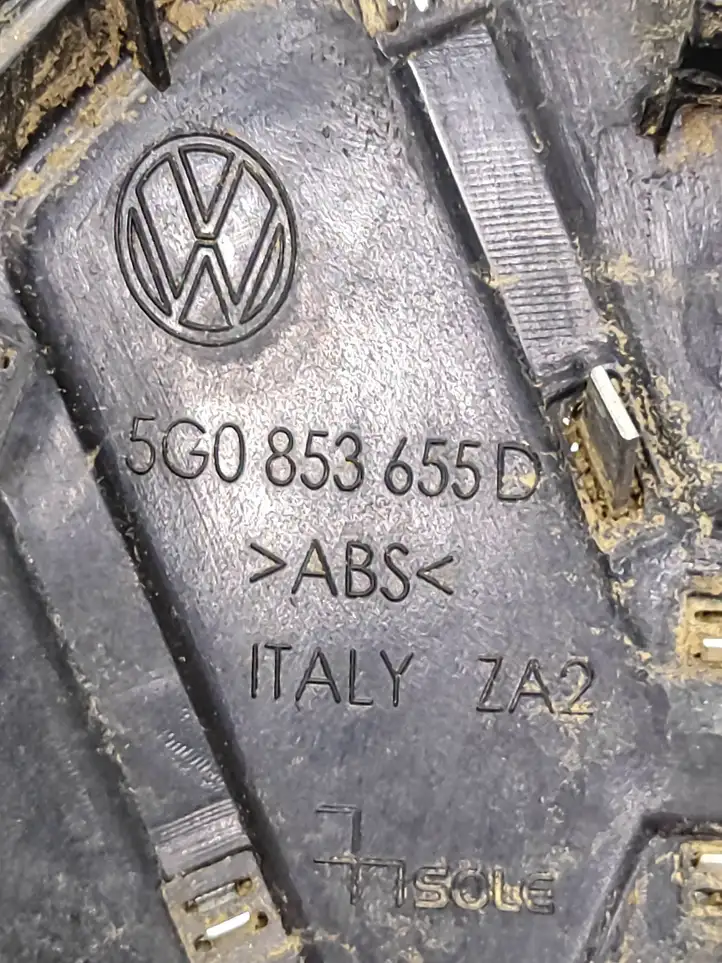 Volkswagen Golf VII (2013 - 2019) 5G0853655D Верхняя решетка радиатора — фото 5