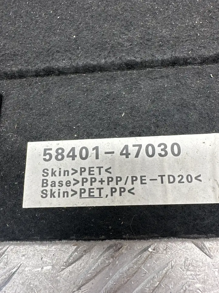 Toyota Prius (XW20) (2003 - 2009) 5840147030 Пол багажника — фото 3