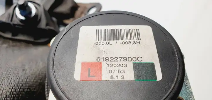 Opel Zafira B (2008 - 2014) 619227900C Задний ремень безопасности — фото 4
