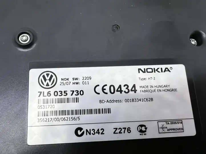 Volkswagen PASSAT B6 (2005 - 2010) 7L6035730 Bluetooth модуль — фото 4