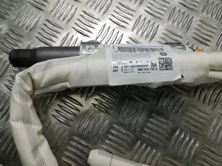 Volkswagen Golf Plus (2008 - 2014) 5M0880742G Боковая подушка безопасности шторка — фото 5