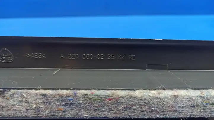 Mercedes-Benz S W220 (1998 - 2006) A2206800235 Внутренняя отделка переднего порога — фото 6