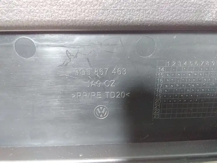 Volkswagen PASSAT B8 (2015 - ) 3G5867463 Крышка — фото 3