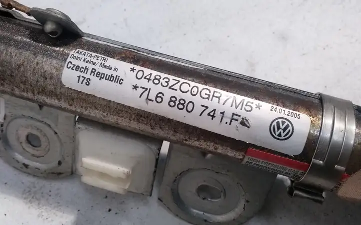 Volkswagen Touareg I (2002 - 2010) 7L6880741F Боковая подушка безопасности шторка — фото 4