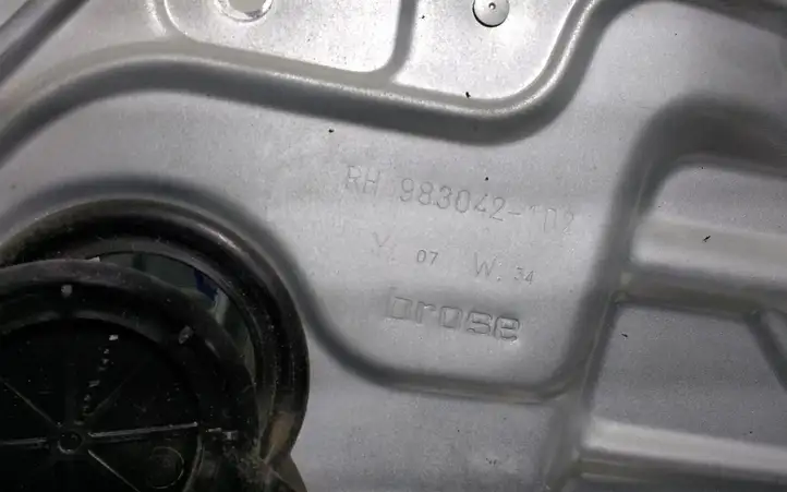Volvo V70 (2007 - 2013) 2559011421667784 Стеклоподъемник передней двери (комплект) — фото 6