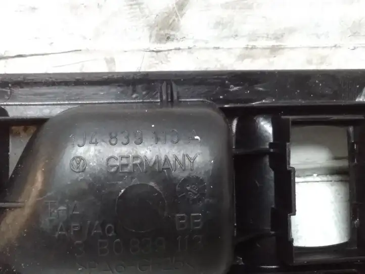 Volkswagen Bora (1998 - 2005) 1J4839113A Внутренняя ручка задней двери — фото 2