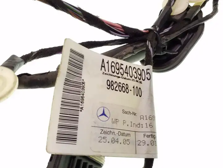 Mercedes-Benz B-class W245 (2008 - 2011) A1695403905 Проводка задней двери — фото 2