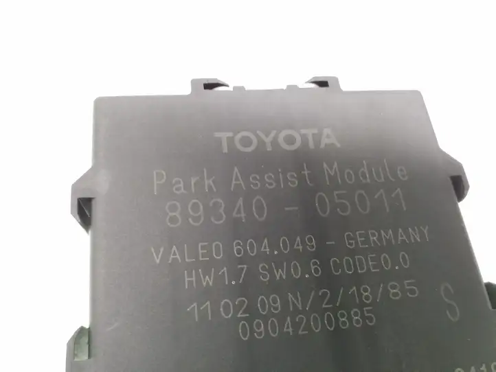 Toyota Avensis T270 (2009 - 2012) 8934005011 Блок управления парктрониками — фото 3