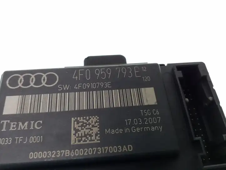 Audi A6 S6 C6 4F (2004 - 2008) 4F0959793E Блок управления дверью — фото 3