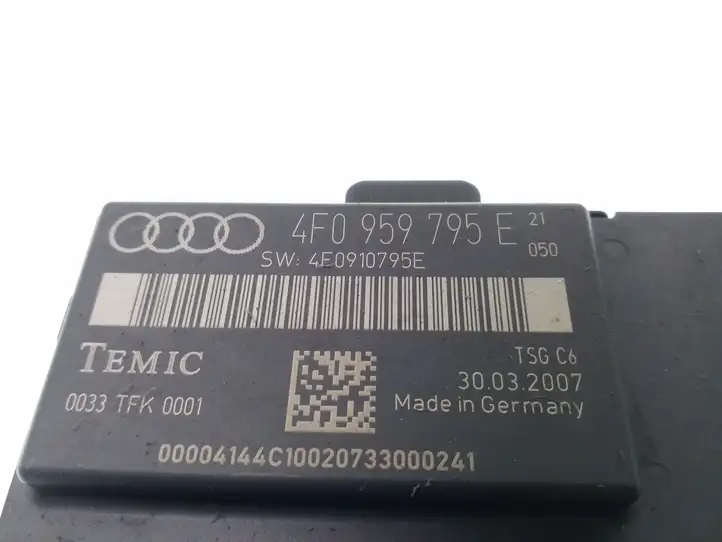 Audi A6 S6 C6 4F (2004 - 2008) 4F0959795E Блок управления дверью — фото 3