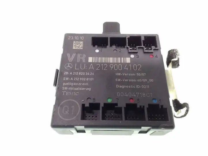 Mercedes-Benz C W204 (2007 - 2014) A2129004102 Блок управления дверью — фото 1