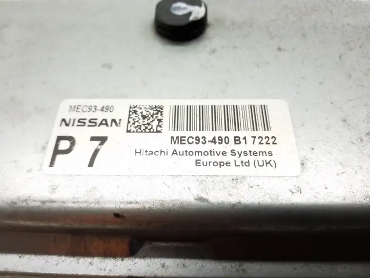 Nissan Qashqai (2006 - 2010) NISSANMEC93490B Блок управления двигателем (ЭБУ) — фото 3
