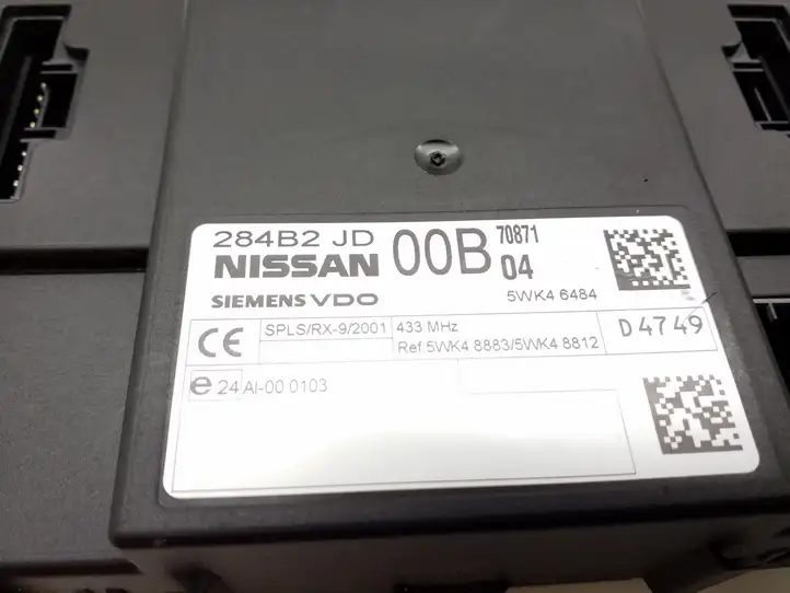 Nissan Qashqai (2006 - 2010) 284B2JD00B Модуль комфорта — фото 3