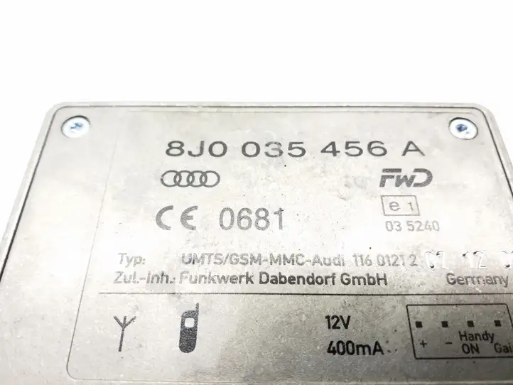 Audi Q5 SQ5 (2008 - 2012) 8J0035456A Усилитель антенны — фото 4