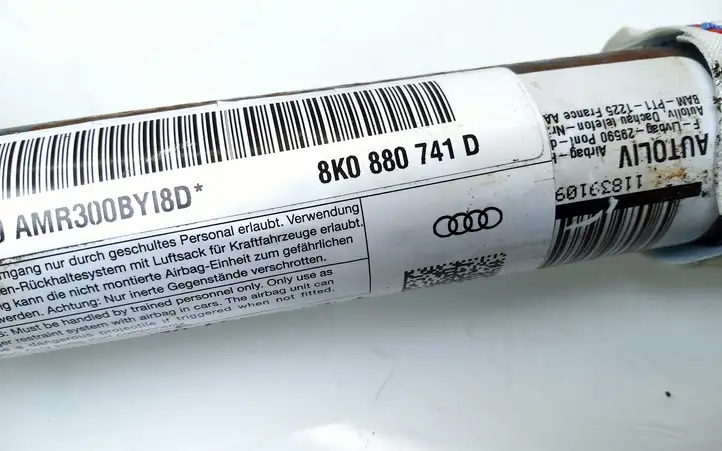 Audi A4 Allroad B8 (2009 - 2011) 8K0880741D Боковая подушка безопасности шторка — фото 2