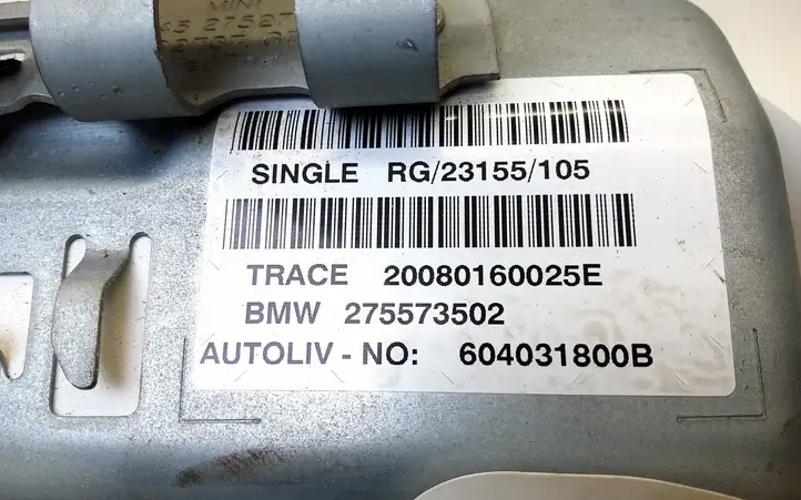 Mini One Cooper Coupe R56 (2004 - 2014) 275573502 Подушка безопасности пассажира — фото 2